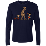 T-Shirts Midnight Navy / Small Galactic Evolution Men's Premium Long Sleeve