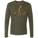 T-Shirts Military Green / Small Galactic Evolution Men's Premium Long Sleeve