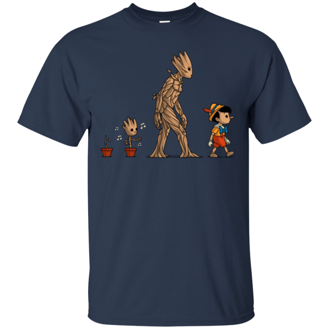 T-Shirts Navy / Small Galactic Evolution T-Shirt