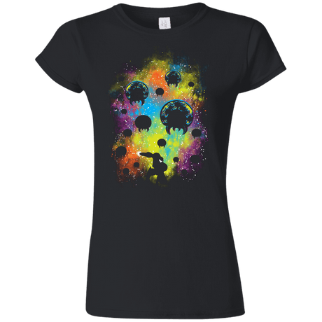 T-Shirts Black / S Galactic Warrior Junior Slimmer-Fit T-Shirt