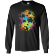 T-Shirts Black / S Galactic Warrior Men's Long Sleeve T-Shirt