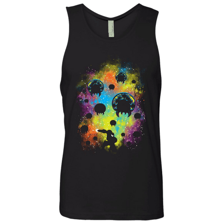 T-Shirts Black / S Galactic Warrior Men's Premium Tank Top