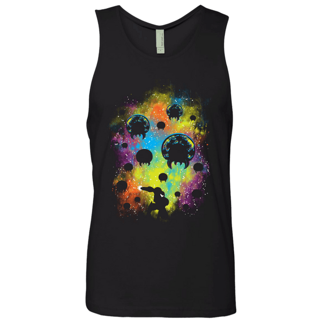 T-Shirts Black / S Galactic Warrior Men's Premium Tank Top