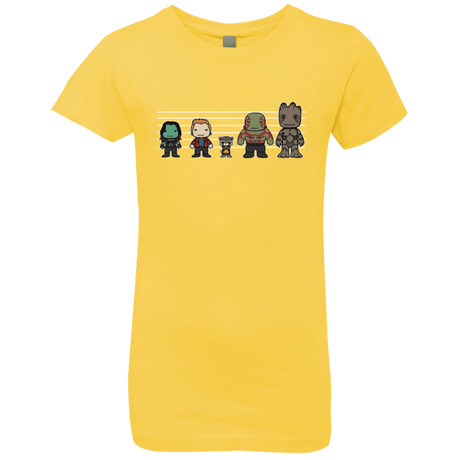 T-Shirts Vibrant Yellow / YXS Galactics Girls Premium T-Shirt
