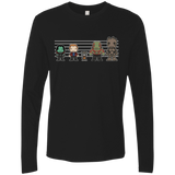 T-Shirts Black / Small Galactics Men's Premium Long Sleeve