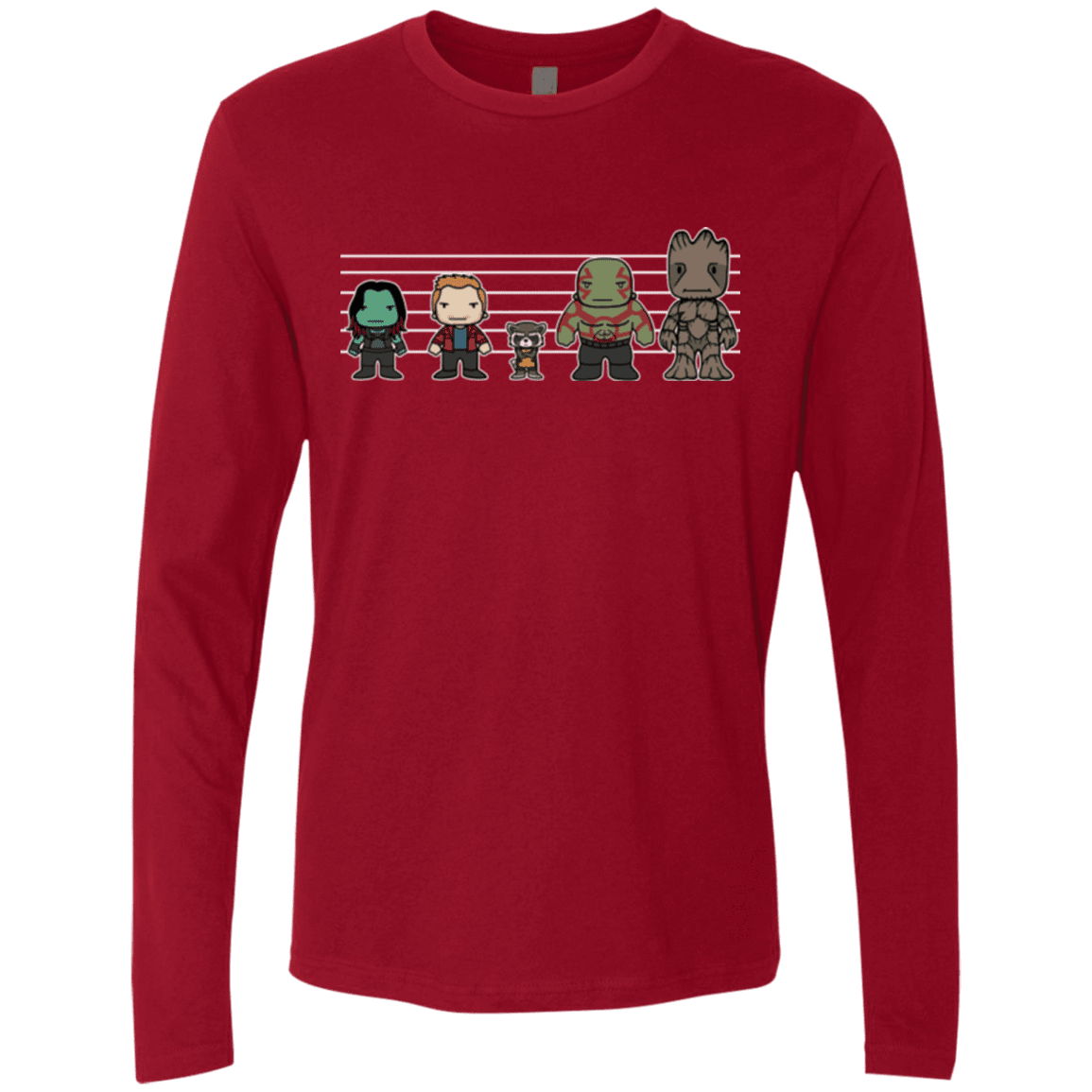 T-Shirts Cardinal / Small Galactics Men's Premium Long Sleeve