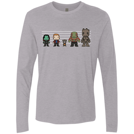 T-Shirts Heather Grey / Small Galactics Men's Premium Long Sleeve