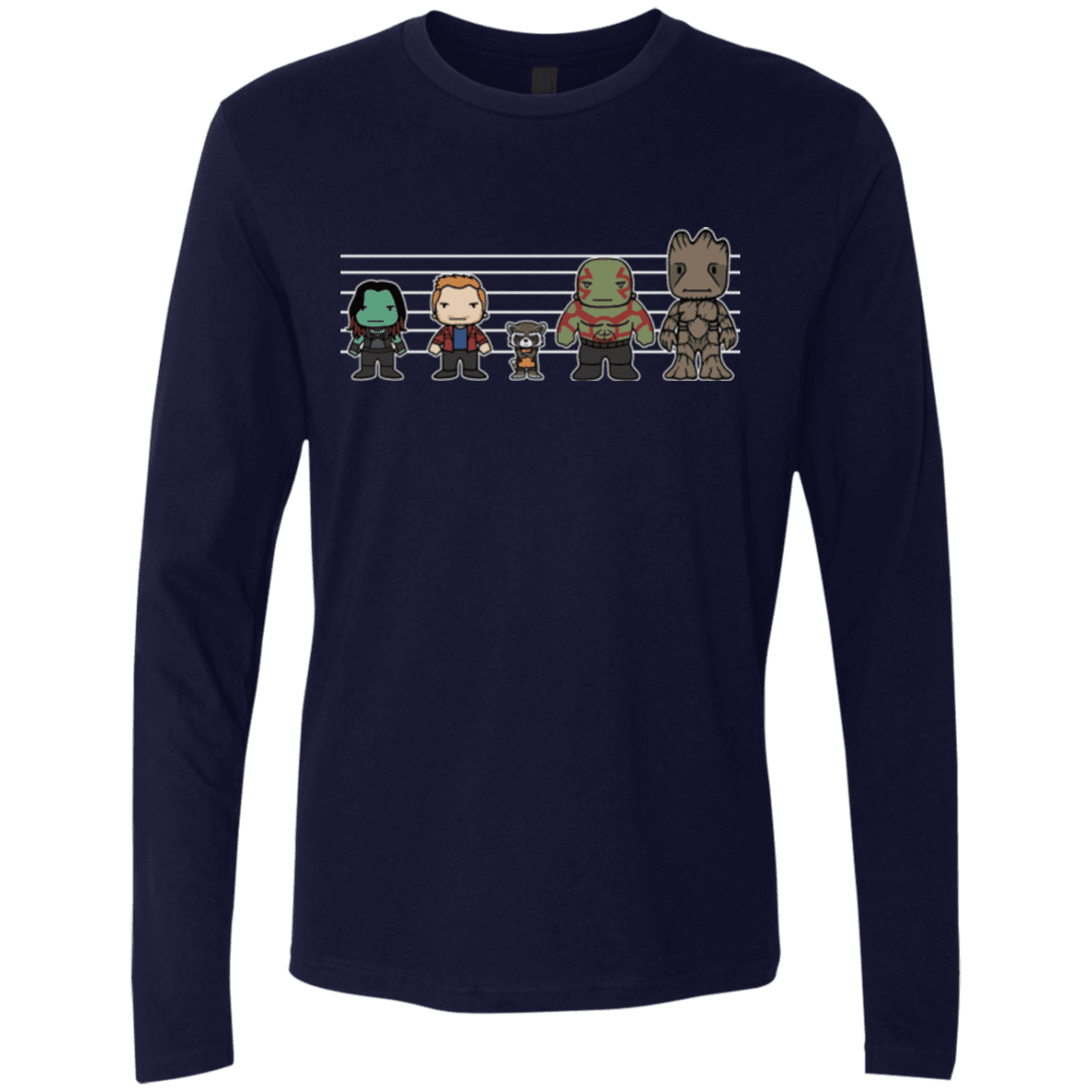 T-Shirts Midnight Navy / Small Galactics Men's Premium Long Sleeve