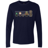 T-Shirts Midnight Navy / Small Galactics Men's Premium Long Sleeve