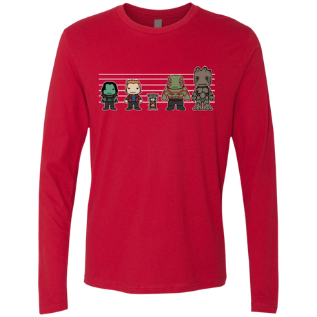 T-Shirts Red / Small Galactics Men's Premium Long Sleeve