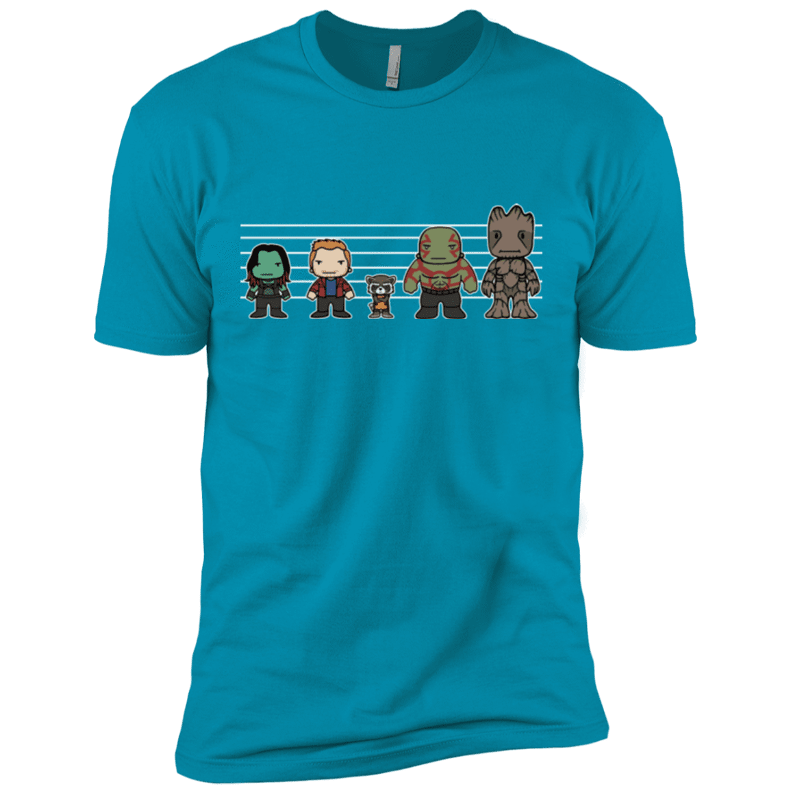 T-Shirts Turquoise / X-Small Galactics Men's Premium T-Shirt