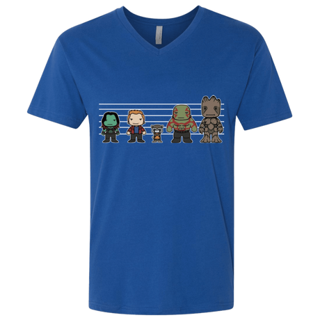 T-Shirts Royal / X-Small Galactics Men's Premium V-Neck