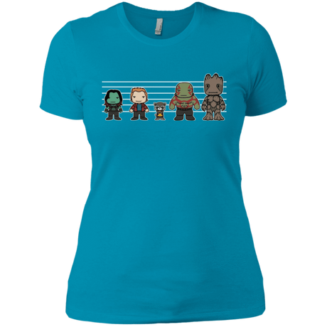 T-Shirts Turquoise / X-Small Galactics Women's Premium T-Shirt