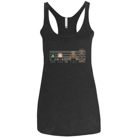 T-Shirts Vintage Black / X-Small Galactics Women's Triblend Racerback Tank