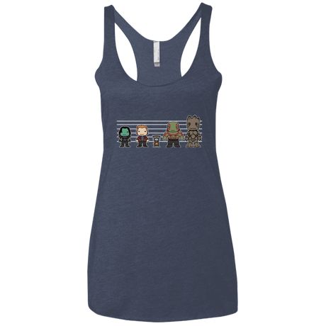 T-Shirts Vintage Navy / X-Small Galactics Women's Triblend Racerback Tank