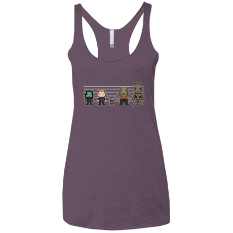 T-Shirts Vintage Purple / X-Small Galactics Women's Triblend Racerback Tank