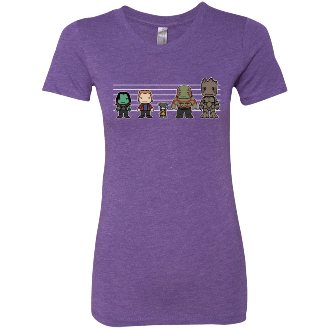 T-Shirts Purple Rush / Small Galactics Women's Triblend T-Shirt