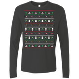 T-Shirts Heavy Metal / Small Galaga Christmas Men's Premium Long Sleeve