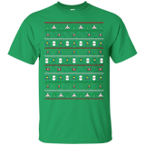 T-Shirts Irish Green / Small Galaga Christmas T-Shirt