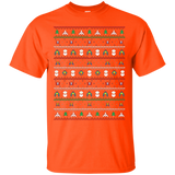 T-Shirts Orange / Small Galaga Christmas T-Shirt