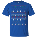 T-Shirts Royal / Small Galaga Christmas T-Shirt