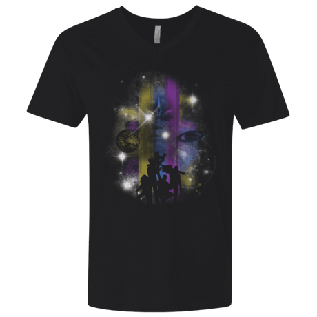 T-Shirts Black / X-Small Galaxy A Holes Men's Premium V-Neck