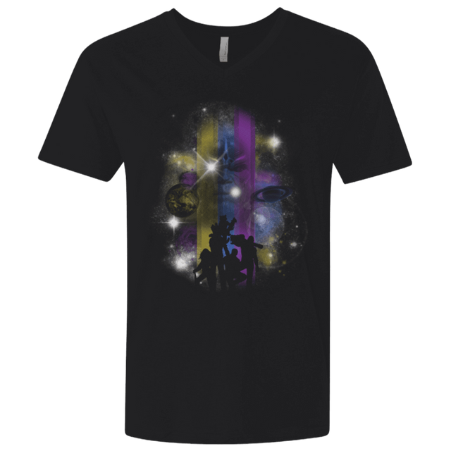 T-Shirts Black / X-Small Galaxy A Holes Men's Premium V-Neck