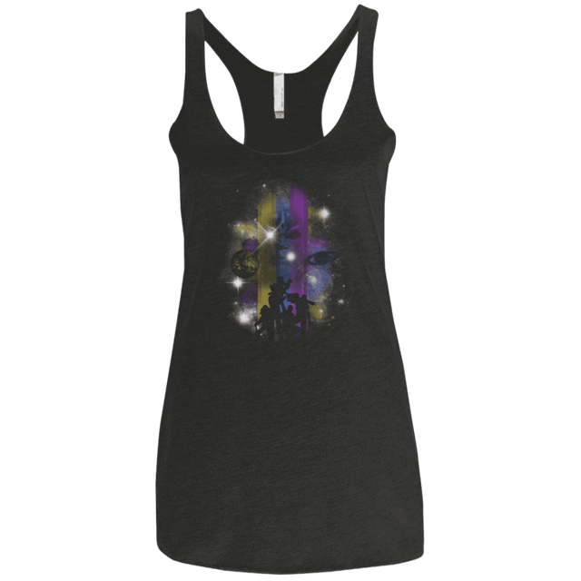 T-Shirts Vintage Black / X-Small Galaxy A Holes Women's Triblend Racerback Tank