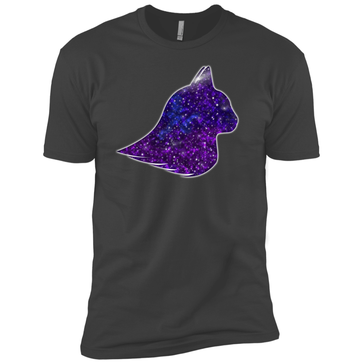T-Shirts Heavy Metal / YXS Galaxy Cat Boys Premium T-Shirt