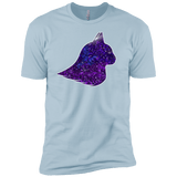 T-Shirts Light Blue / YXS Galaxy Cat Boys Premium T-Shirt