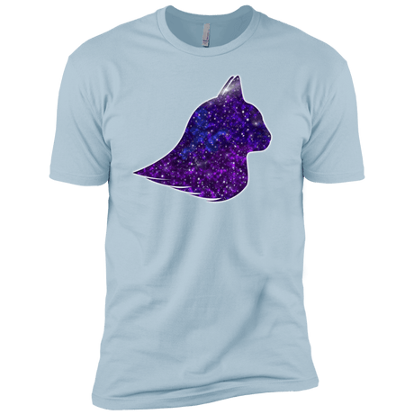 T-Shirts Light Blue / YXS Galaxy Cat Boys Premium T-Shirt