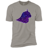 T-Shirts Light Grey / YXS Galaxy Cat Boys Premium T-Shirt
