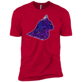 T-Shirts Red / YXS Galaxy Cat Boys Premium T-Shirt