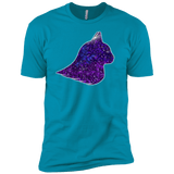 T-Shirts Turquoise / YXS Galaxy Cat Boys Premium T-Shirt