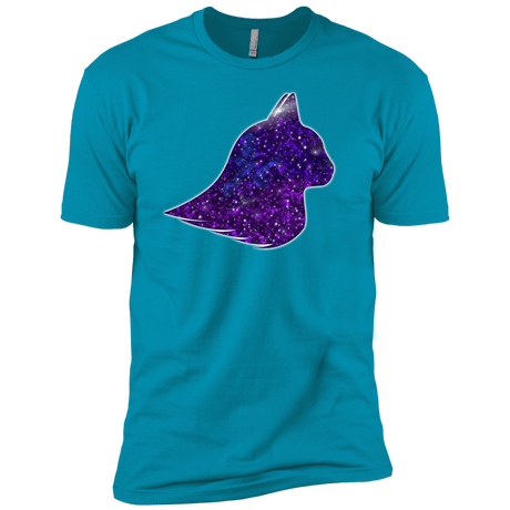 T-Shirts Turquoise / YXS Galaxy Cat Boys Premium T-Shirt
