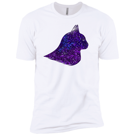 T-Shirts White / YXS Galaxy Cat Boys Premium T-Shirt