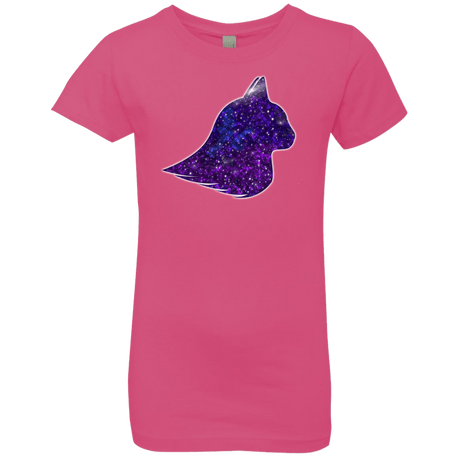 T-Shirts Hot Pink / YXS Galaxy Cat Girls Premium T-Shirt
