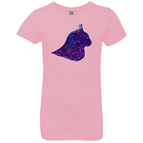 T-Shirts Light Pink / YXS Galaxy Cat Girls Premium T-Shirt