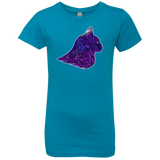 T-Shirts Turquoise / YXS Galaxy Cat Girls Premium T-Shirt