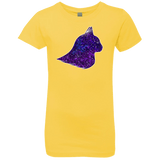 T-Shirts Vibrant Yellow / YXS Galaxy Cat Girls Premium T-Shirt