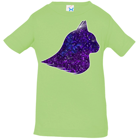 T-Shirts Key Lime / 6 Months Galaxy Cat Infant Premium T-Shirt