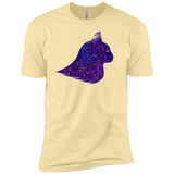 T-Shirts Banana Cream / X-Small Galaxy Cat Men's Premium T-Shirt