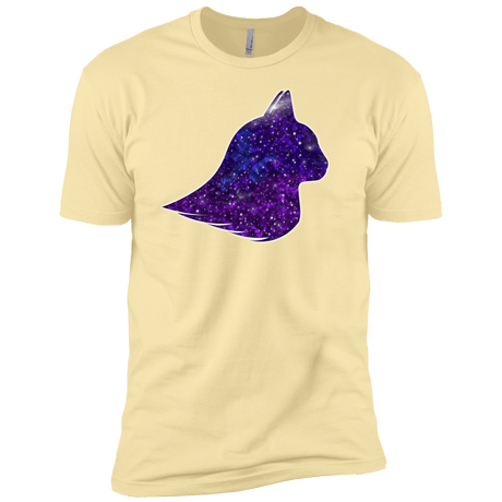 T-Shirts Banana Cream / X-Small Galaxy Cat Men's Premium T-Shirt