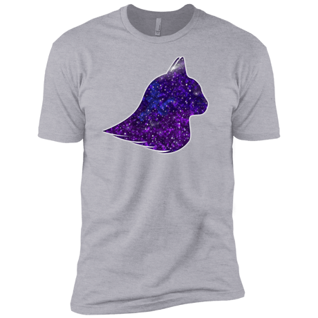 T-Shirts Heather Grey / X-Small Galaxy Cat Men's Premium T-Shirt