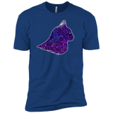 T-Shirts Royal / X-Small Galaxy Cat Men's Premium T-Shirt