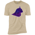 T-Shirts Sand / X-Small Galaxy Cat Men's Premium T-Shirt