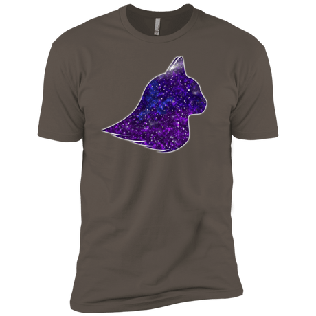 T-Shirts Warm Grey / X-Small Galaxy Cat Men's Premium T-Shirt