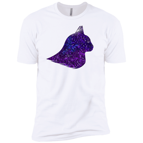 T-Shirts White / X-Small Galaxy Cat Men's Premium T-Shirt