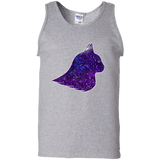 T-Shirts Sport Grey / S Galaxy Cat Men's Tank Top