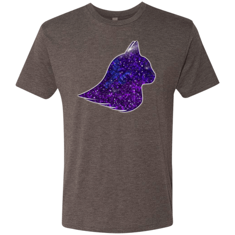 T-Shirts Macchiato / S Galaxy Cat Men's Triblend T-Shirt